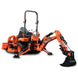 Wallenstein GE605 6'4" Digging Depth Backhoe