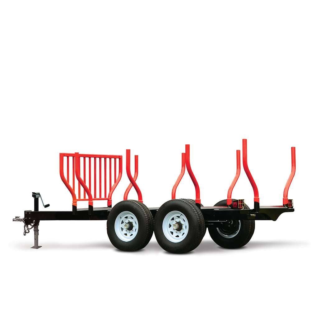 Wallenstein LT30H Utility Trailer 5000lbs Log Hauler