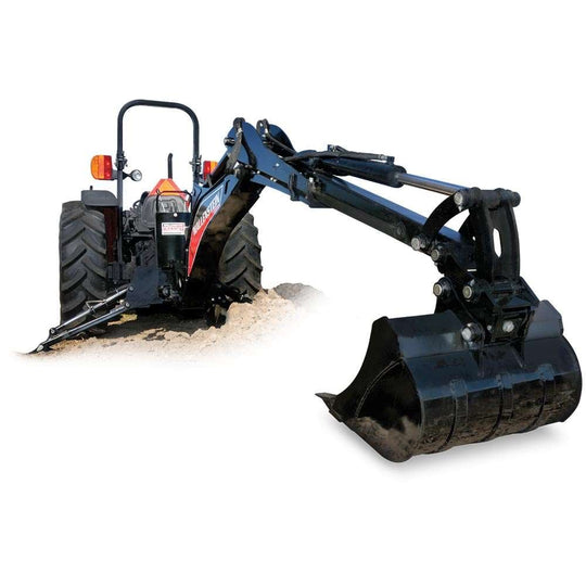 Wallenstein GX920XT Backhoe For Tractor Skidsteer and Mini-Skidsteer