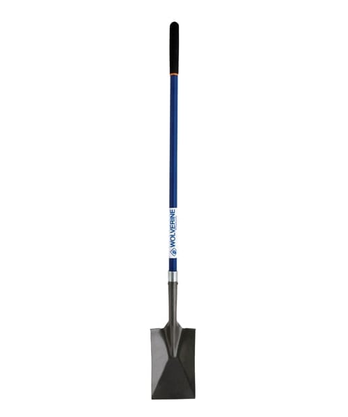 Wolverine FL800 Garden Spade 48" Finberglass Handle