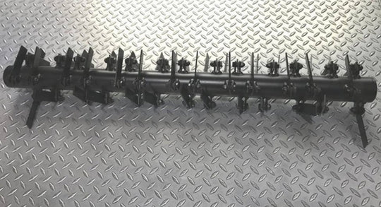 Husqvarna Lawn Rake For R322 & P525D Flail Mowers 966968402 - SLE Equipment - 2