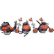 Husqvarna (3) Trimmers (3) Blowers Handheld Fleet Package - SLE Equipment - 1