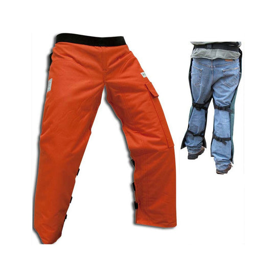 Forester Orange Apron Chaps - Size Regular 35" - 37" Length - SLE Equipment - 1