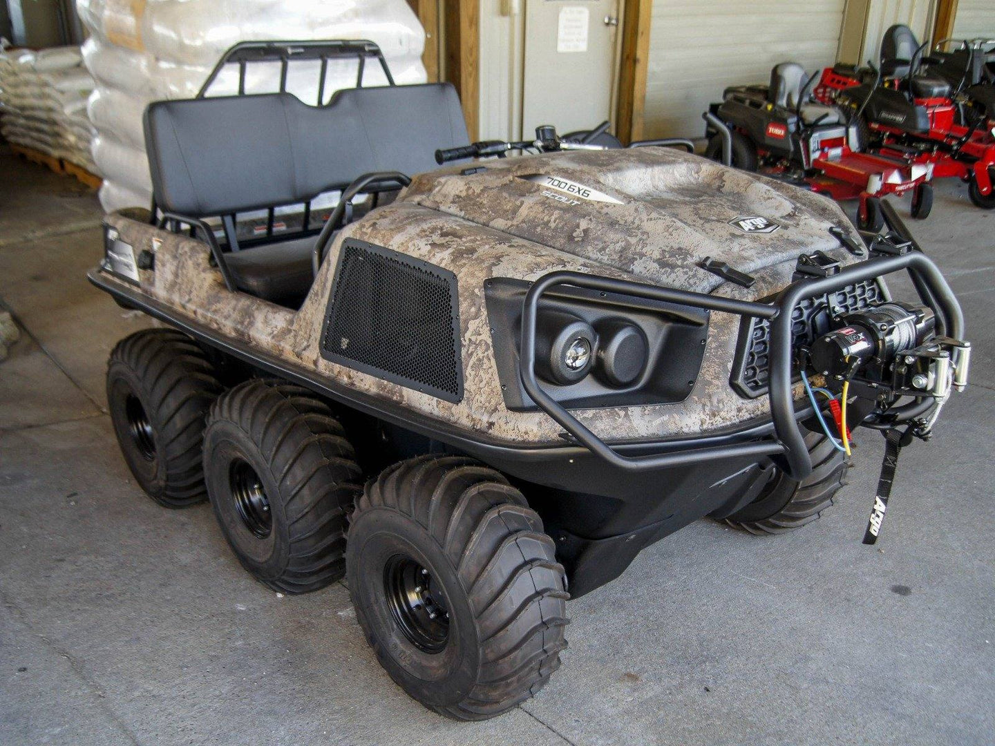 Argo Frontier 700 Scout 6x6 XTV 23HP Vanguard EFI - SLE Equipment - 4