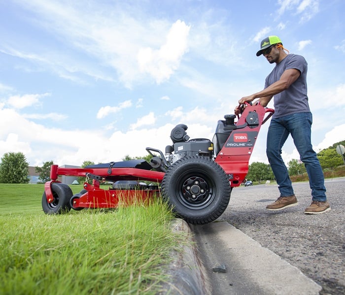 Toro 44430 Proline 60" Walk Behind Front Right