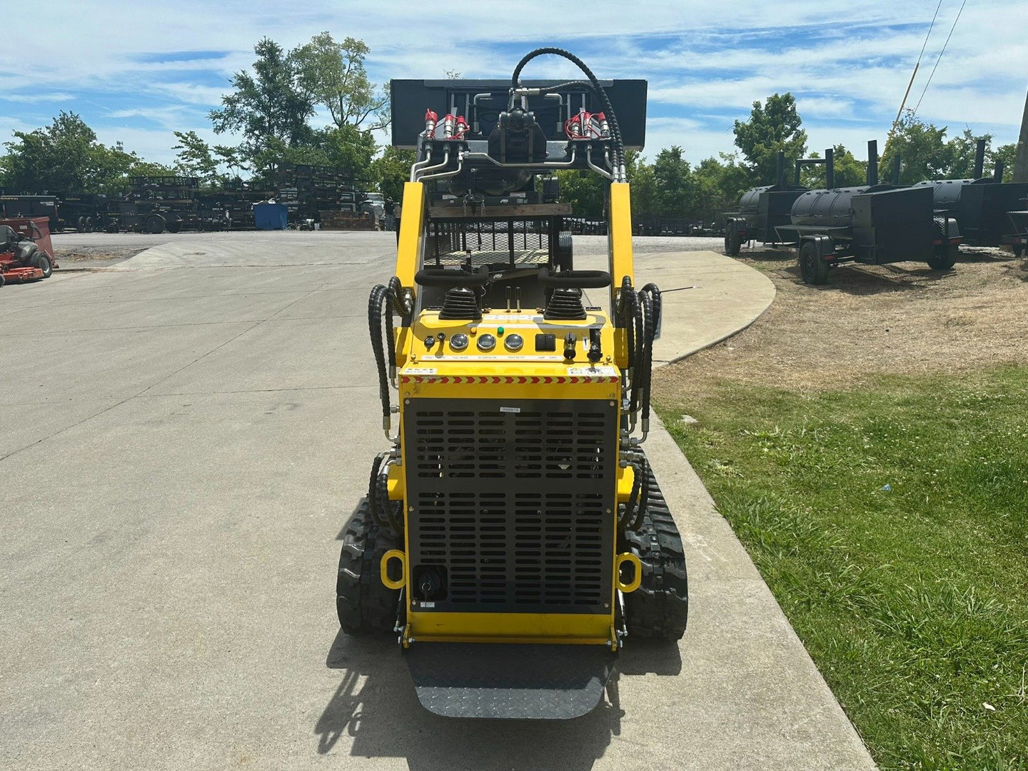 Power X Compact PX420-LT Mini Skid Steer Track Loader 23HP Briggs