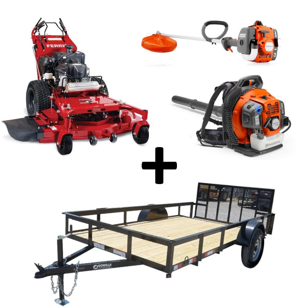 Ferris 5901886 FW25 36" Walk Behind Mower Utility Trailer Handheld Pkg - SLE Equipment - 1