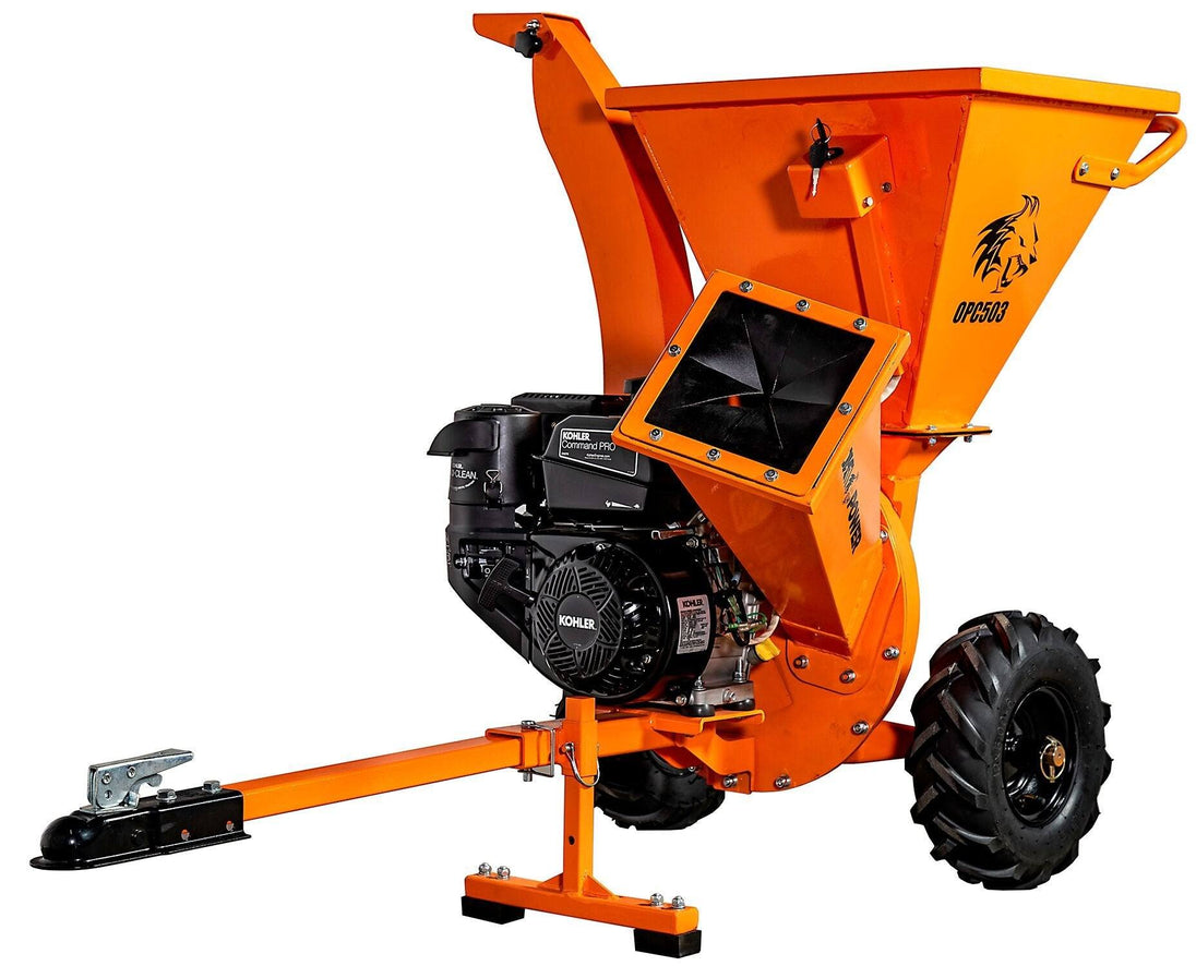 DK2 OPC503 Towable Direct Drive 7 HP Kohler Chipper Shredder