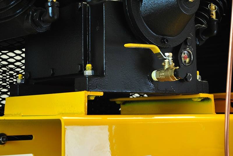 EMAX Gas Driven Industrial Plus Piston Air Compressor