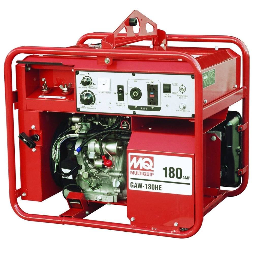 Multiquip GAW180HEA Welder Generator 180 Amps 3kW 120V Honda