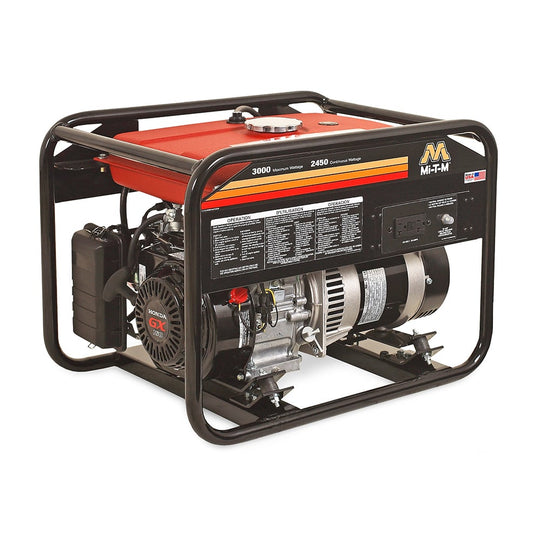 MI-T-M GEN-3000-1MH0 3000-Watt 163cc Honda Generator