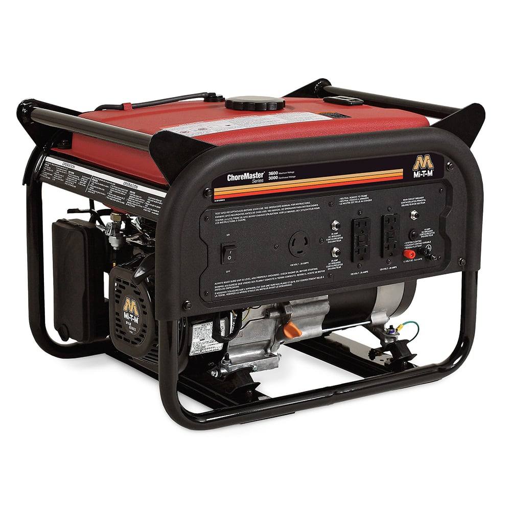MI-T-M GEN-3600-0MM0 3600-Watt 212cc ChoreMaster Generator