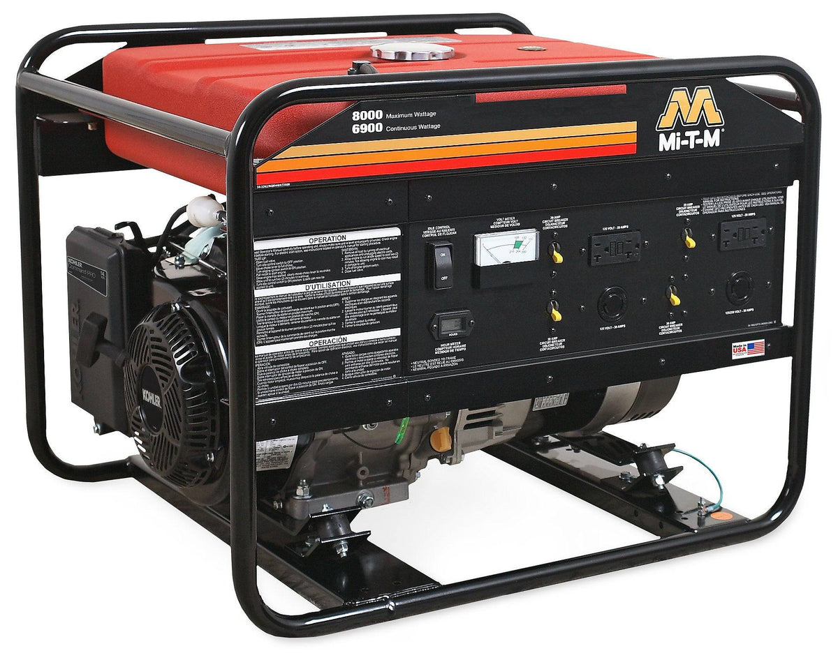 MI-T-M GEN-8000-OMKO 8000-Watt 429cc Kohler Gas Generator