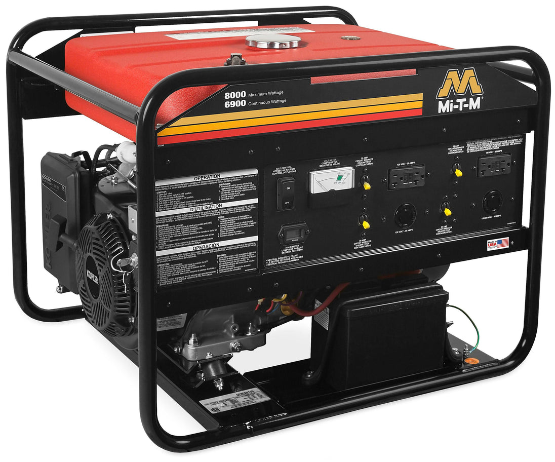 MI-T-M GEN-8000-OMKE 8000-Watt 429cc Kohler Gas Generator
