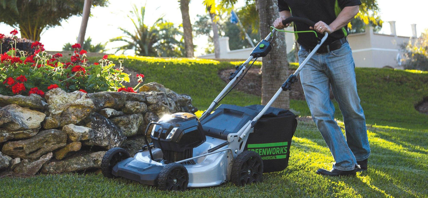 Greenworks GM210 Brushless 21" Lawn Mower 82V Lithium Ion