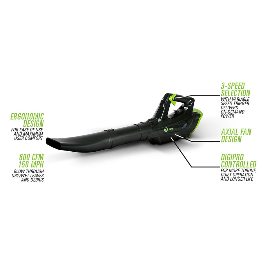 Greenworks Commercial Brushless 600 CFM Handheld Blower