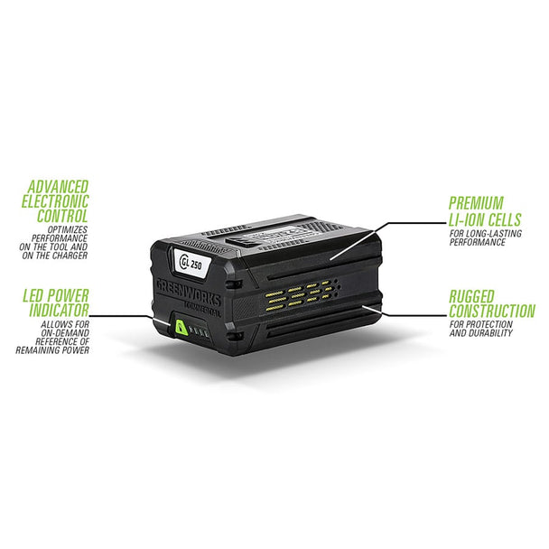 Greenworks GL250  82V Commercial Lithium Ion Battery 2.5 Ah