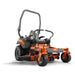 Husqvarna Z454 22 HP Kawasaki 54" Deck Zero Turn Mower Front Right View