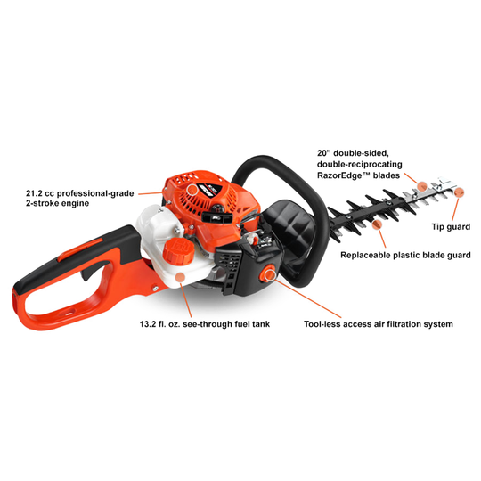 Echo HC-2020 Professional Grade Hedge Trimmer 21.2 cc