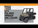 Classic Polaris Ranger Mid-Size UTV Cab Enclosure Stock 1