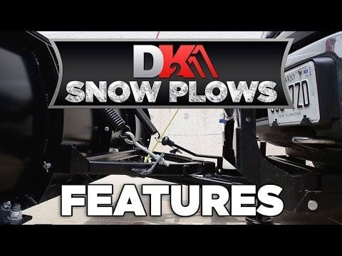 DK2 82"x19" Rampage II Elite Steel Snow Plow