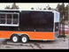 Black & Yellow Concession Trailer 8.5'x17'