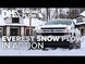 DK2 EVST9022 Everest 88"x22" Hydraulic Snow Plow