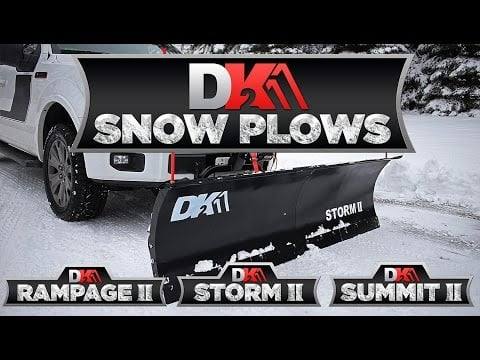DK2 82"x19" Rampage II Elite Steel Snow Plow