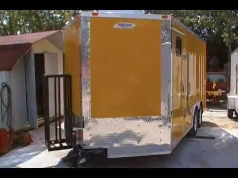 Yellow Concession Trailer 8.5' x 20'