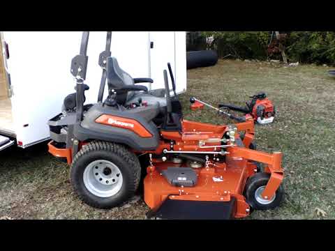 Husqvarna Z572X Kaw Zero Turn Encl Trailer Handhelds Package