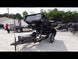 Heavy Duty Hydraulic Dump Trailer 5' X 8' With Brake 18 Inch Sides