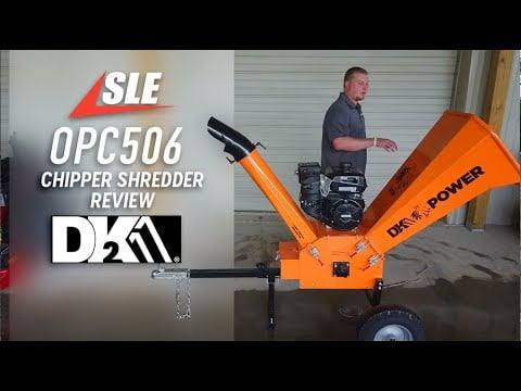 DK2 OPC506 Tow Behind 6" Chipper Shredder 14HP Kohler