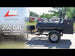 Pull Behind BBQ Smoker 250 Gallon with Square Charcoal Grill 3500lb Axle