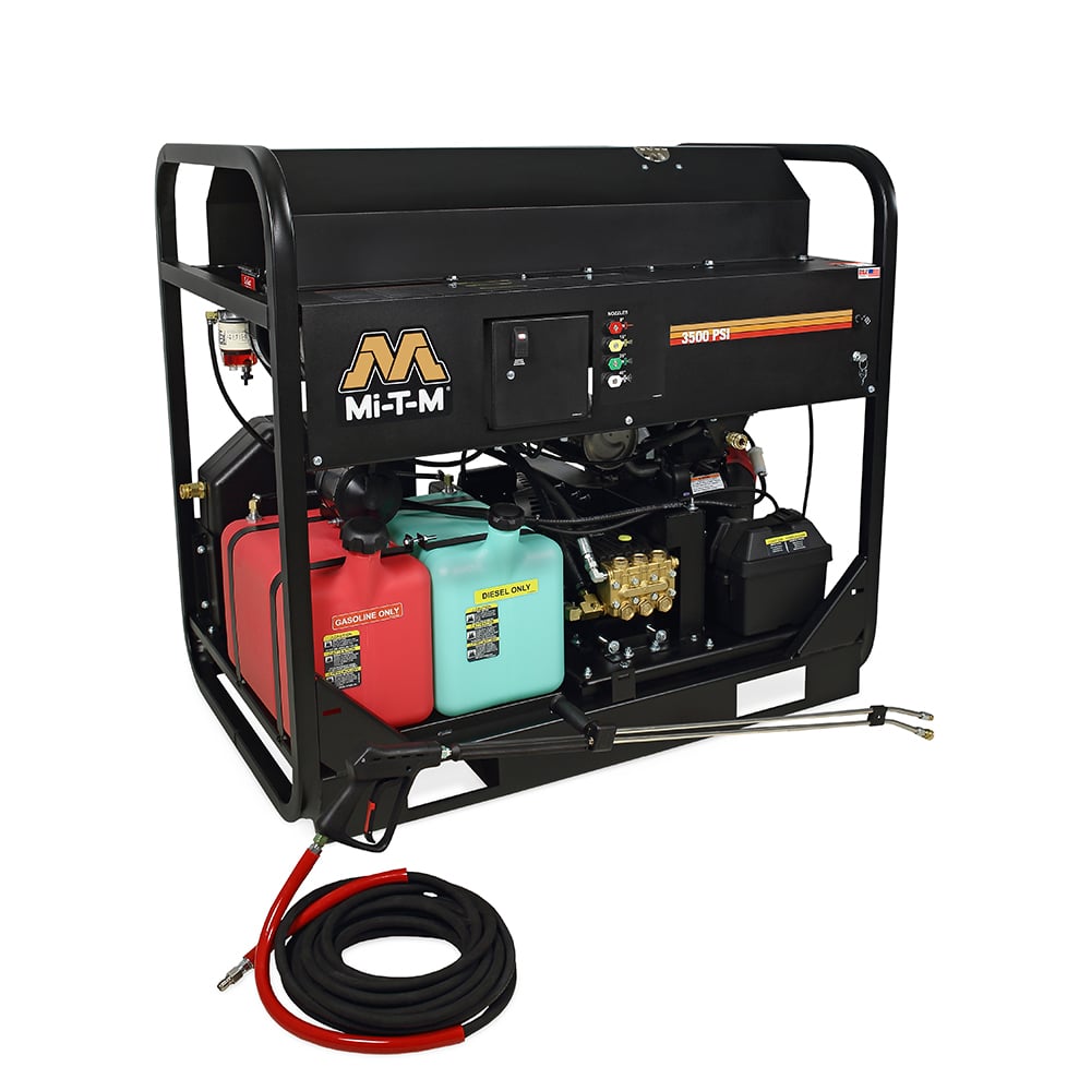 MI-T-M HS-3505-1MGH Gas Pressure Washer 3500 PSI 4.7 GPM