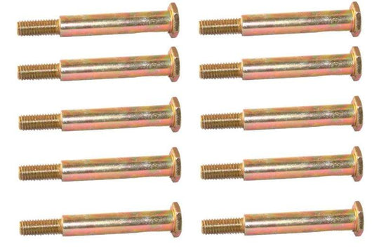 Husqvarna Genuine Part 532193406 Deck Wheel Shoulder Bolt 93406 Multipack of 10 - SLE Equipment - 1