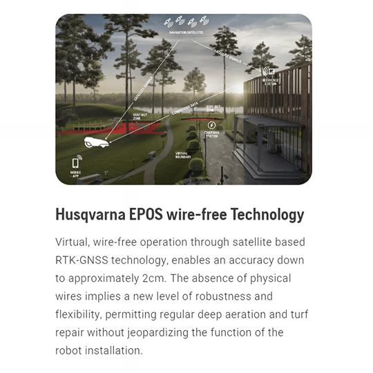 Husqvarna Automower 520H EPOS Robotic Mower - SLE Equipment - 11