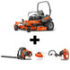 Husqvarna Z560X 31HP Kawasaki Zero Turn Mower Handhelds Package - SLE Equipment - 1