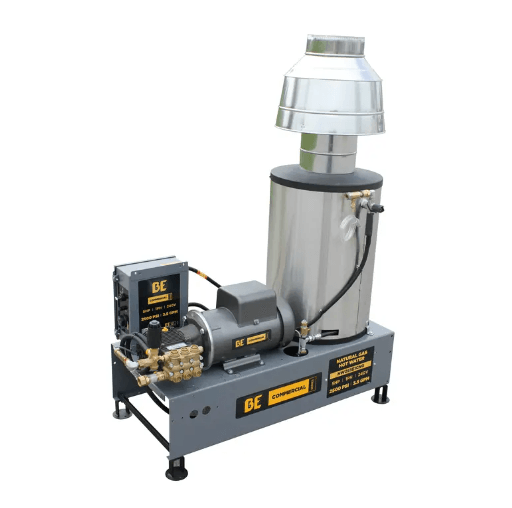 BE HW255E3CNG Hot Water Pressure Washer 2,500 PSI - SLE Equipment - 1