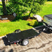 DK2 4x8 Folding Trailer UV Powder Coated Steel Deck