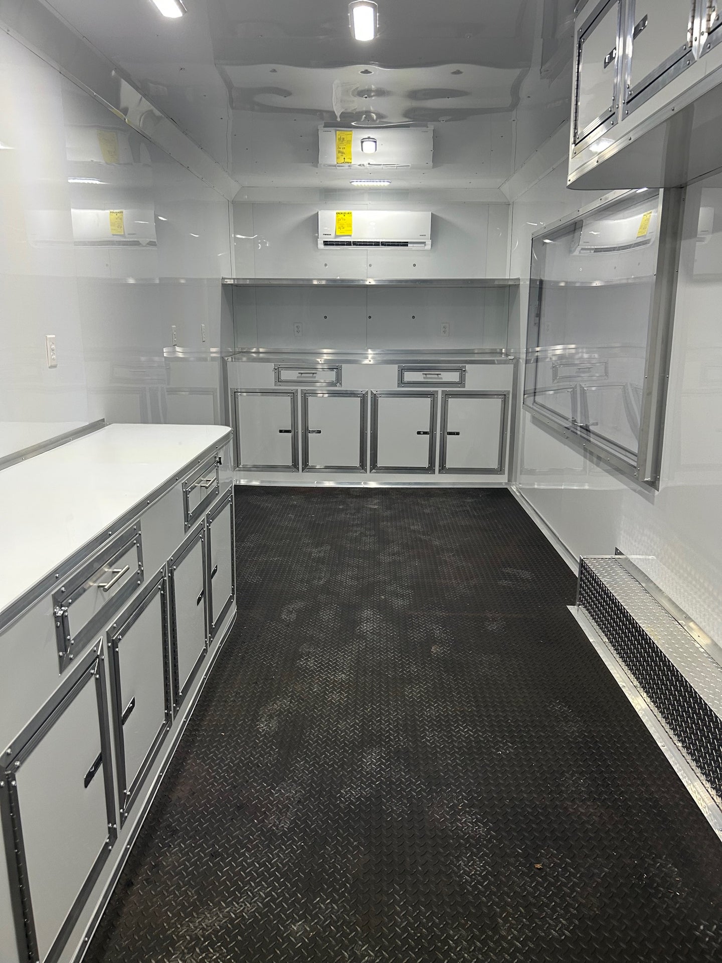 8.5' X 24' White Custom Office and Marketing Concession Trailer - SLE Equipment - 5