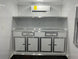 8.5' X 24' White Custom Office and Marketing Concession Trailer - SLE Equipment - 7
