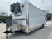 8.5' X 24' White Custom Office and Marketing Concession Trailer - SLE Equipment - 3