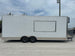 8.5' X 24' White Custom Office and Marketing Concession Trailer - SLE Equipment - 13