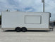 8.5' X 24' White Custom Office and Marketing Concession Trailer - SLE Equipment - 13