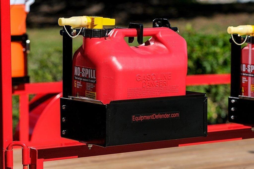 Equipment Defender 91018 No-Spill 5 Gallon Gas Can Rack