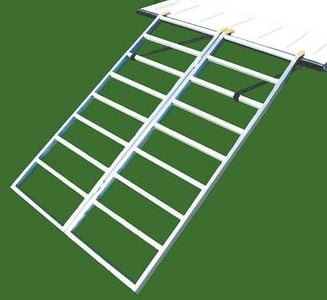 Great Day Inc Bi-Fold Wide Model LL48697 Load Lite Aluminum Ramps