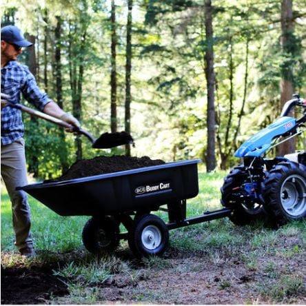 BCS Tractor Heavy Duty Buddy 10 Cubic Foot Cart Attachment