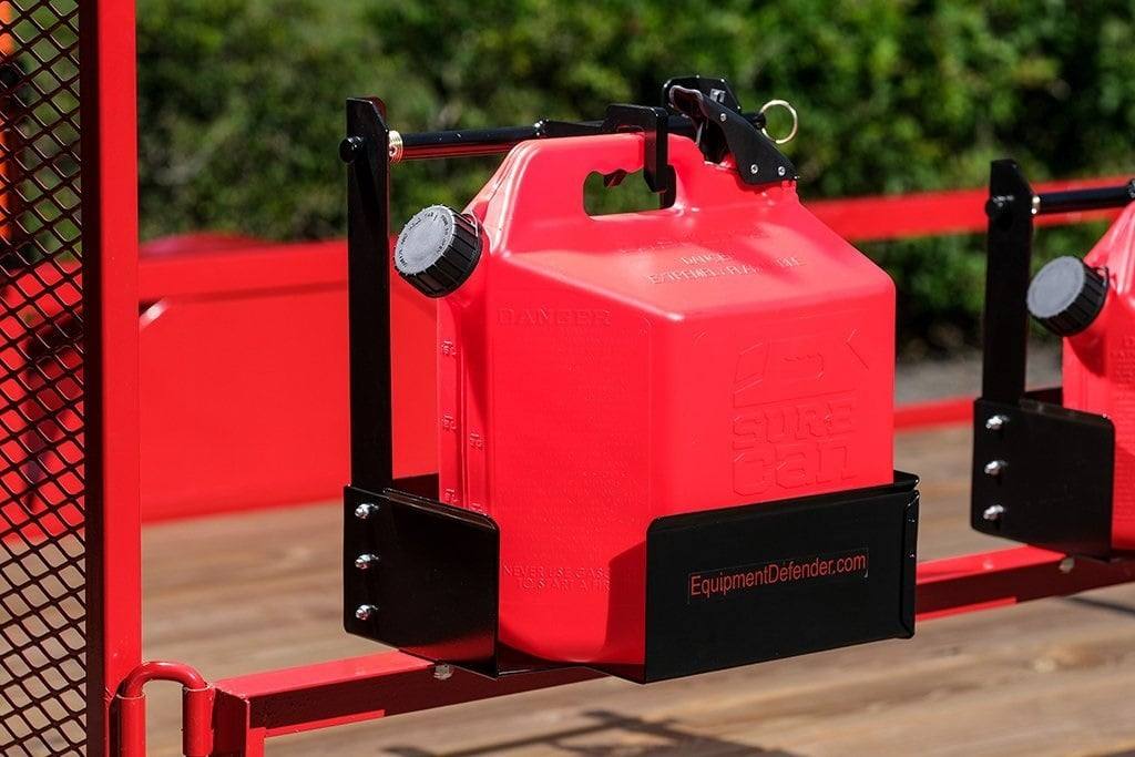 Equipment Defender 91014 Surecan 5 Gal Gas Can Rack