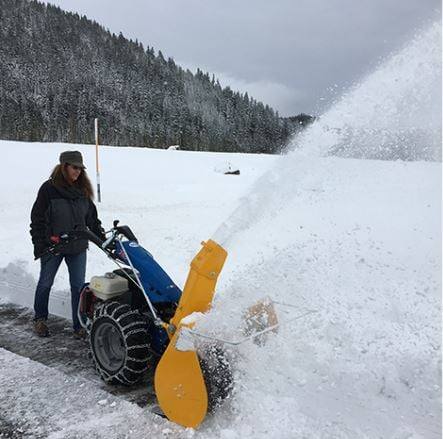 BCS Tractor Attachment Heavy Duty Snow Thrower Two Stage 33"