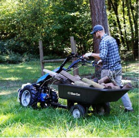 BCS Tractor Heavy Duty Buddy 10 Cubic Foot Cart Attachment